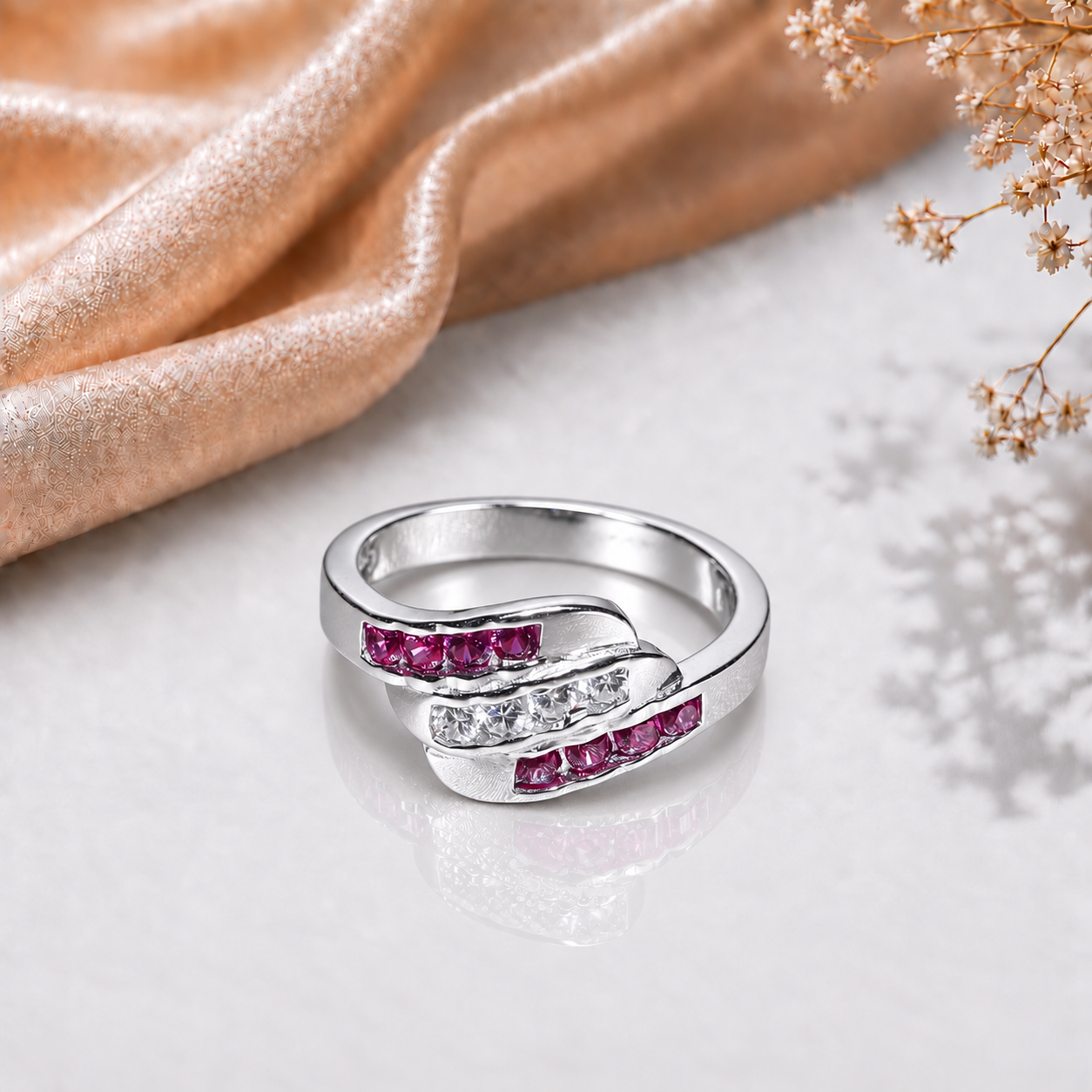 Rose Spark Ring