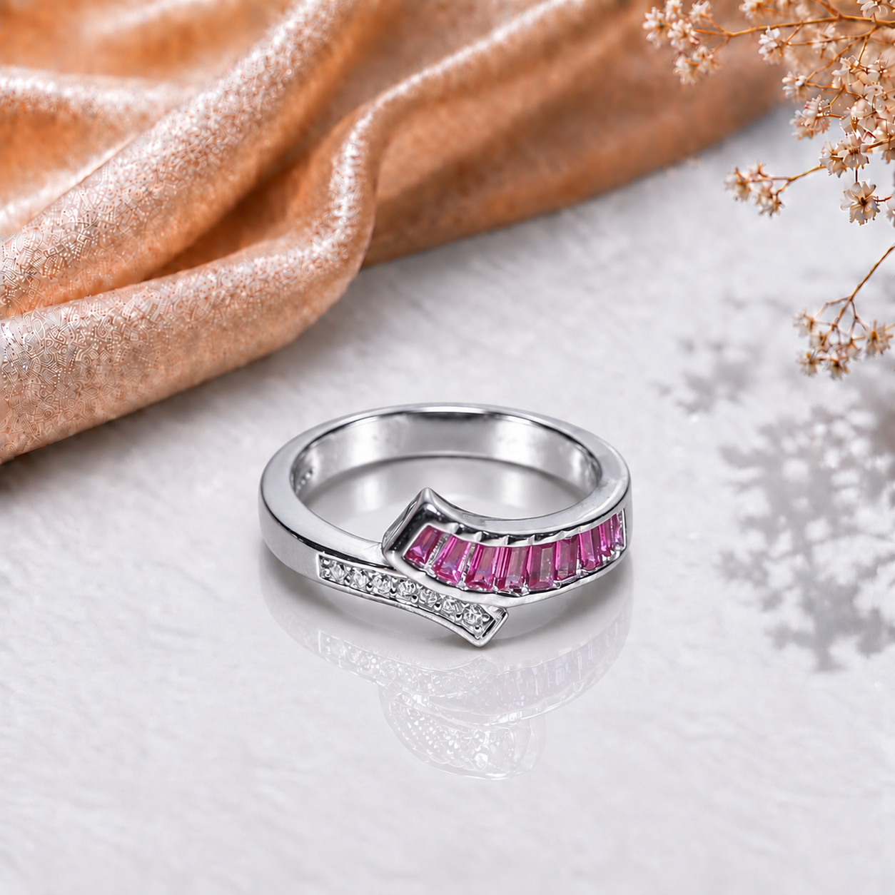 Ruby Glow Ring